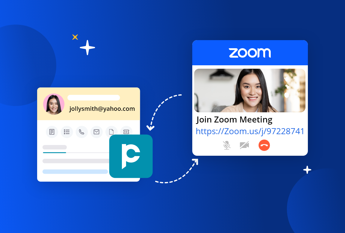 Zoom + Pepper Cloud CRM