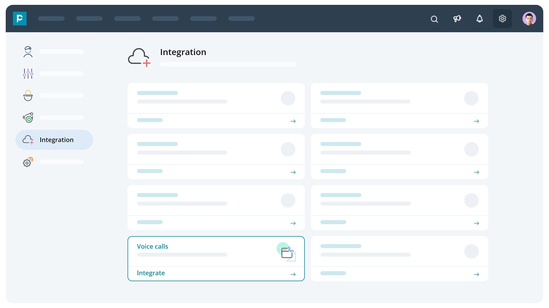 Voice call - KrispCall CRM integration