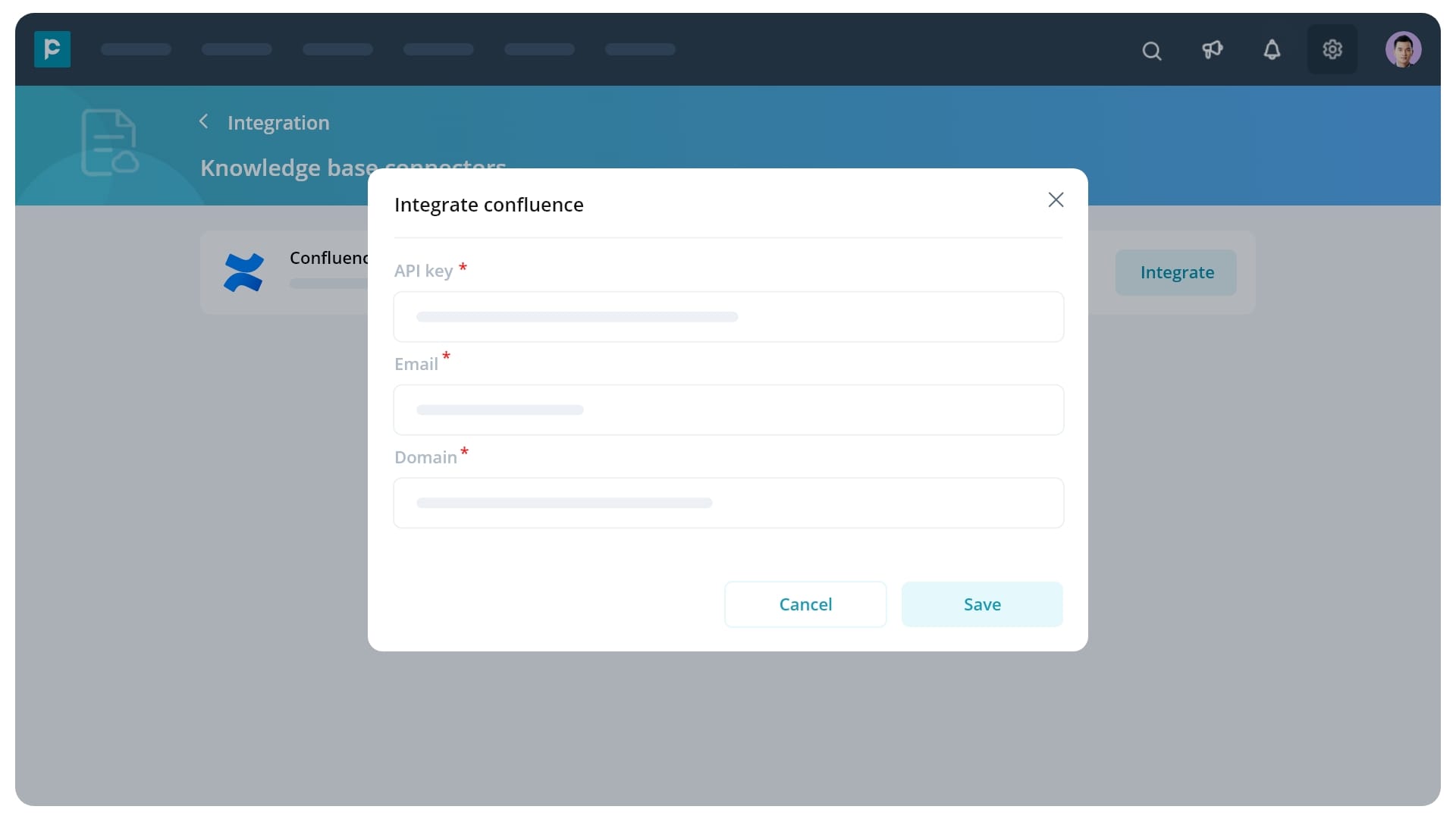 Confluence details within CRM