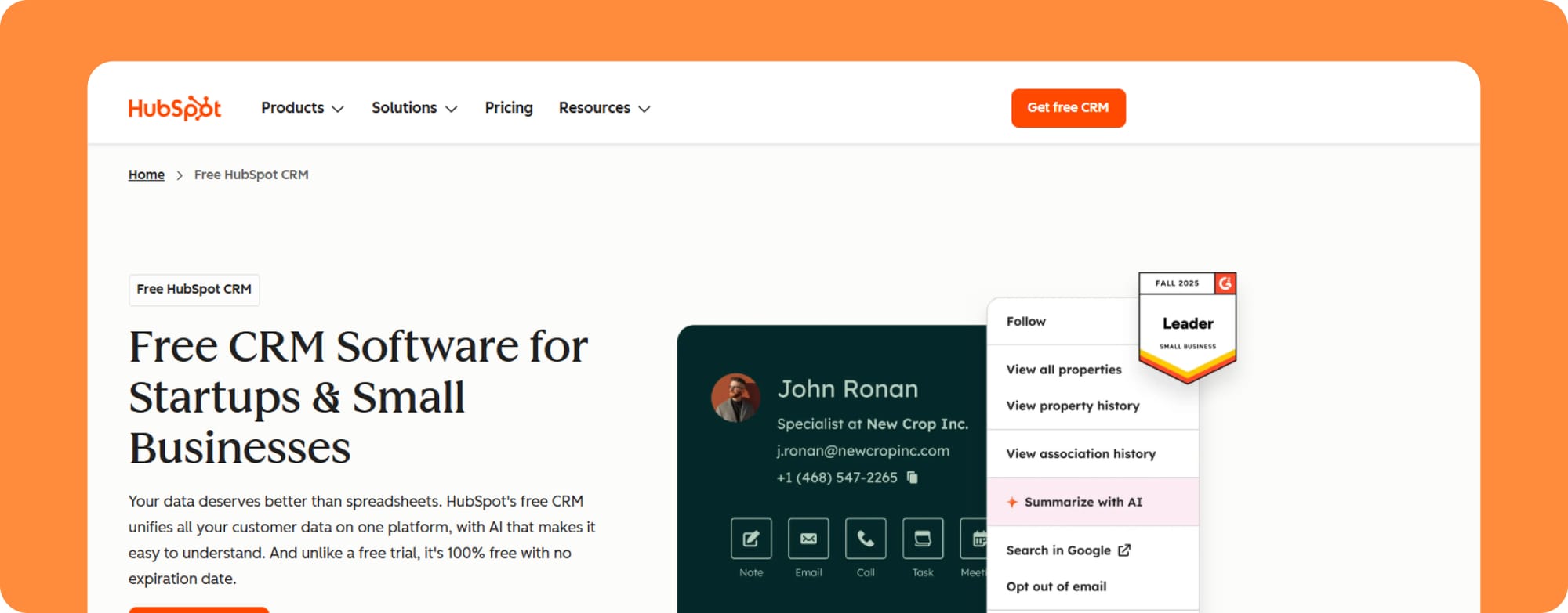 HubSpot Service Hub — CRM-integrated support ticket management