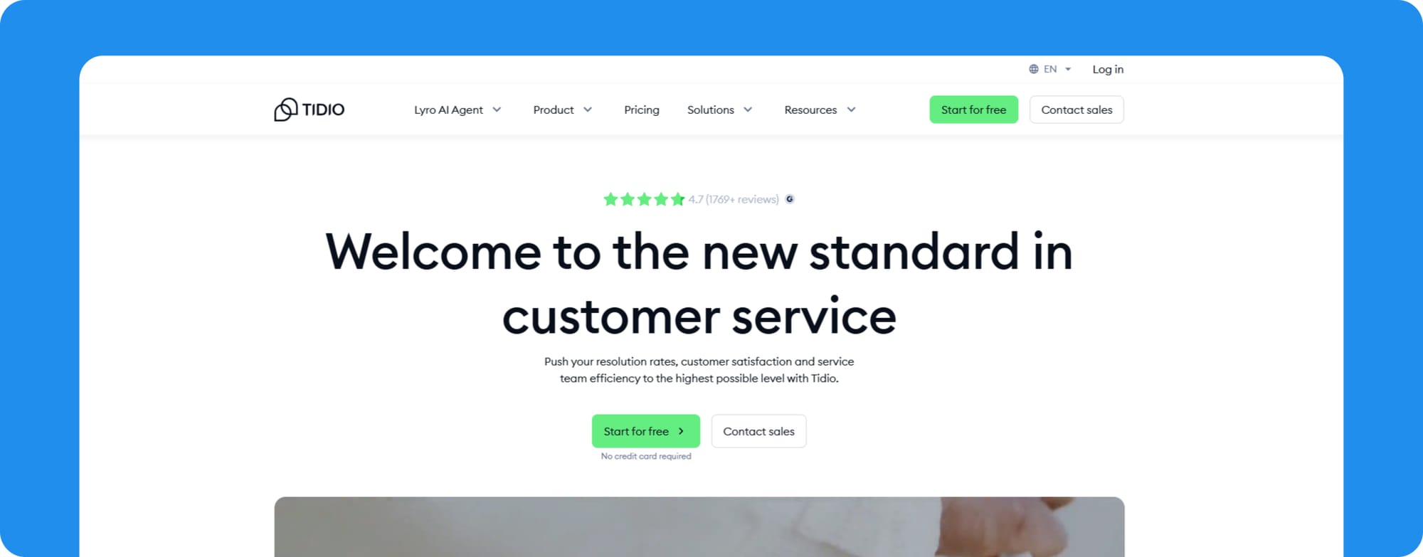 Tidio — Chatbot and ticketing for SMEs