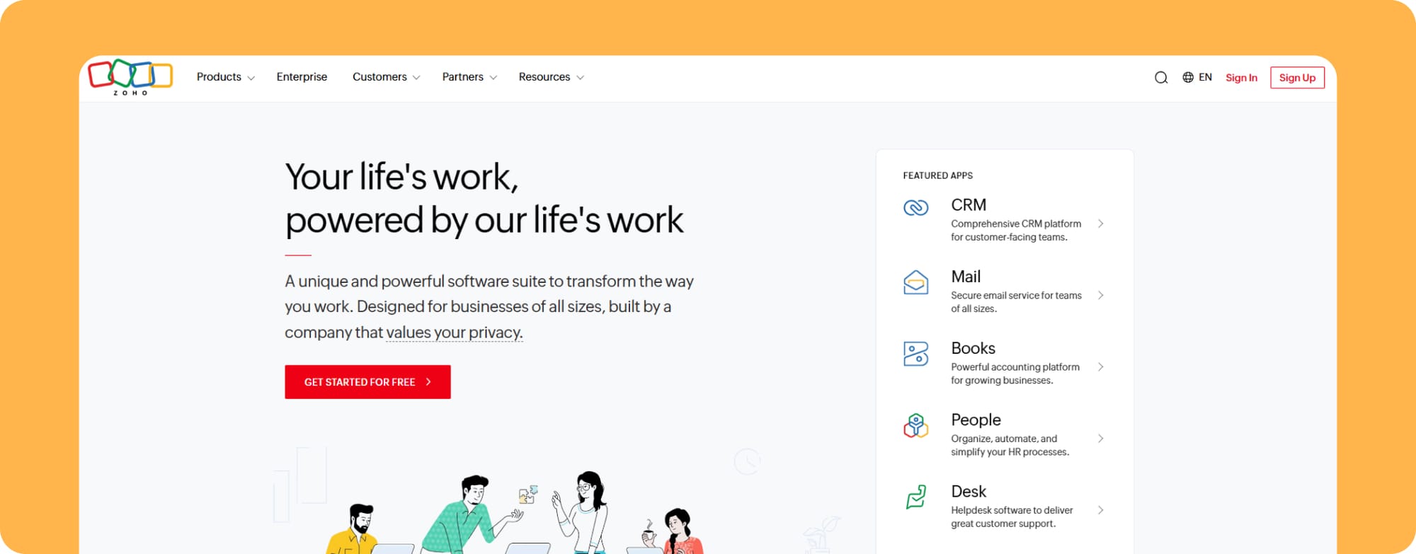 Zoho Desk — AI-powered customer service tool