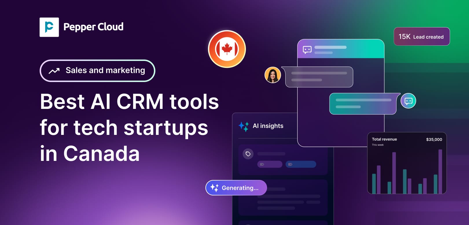 Best AI CRM tools for tech startups in Canada (2026 comparison)