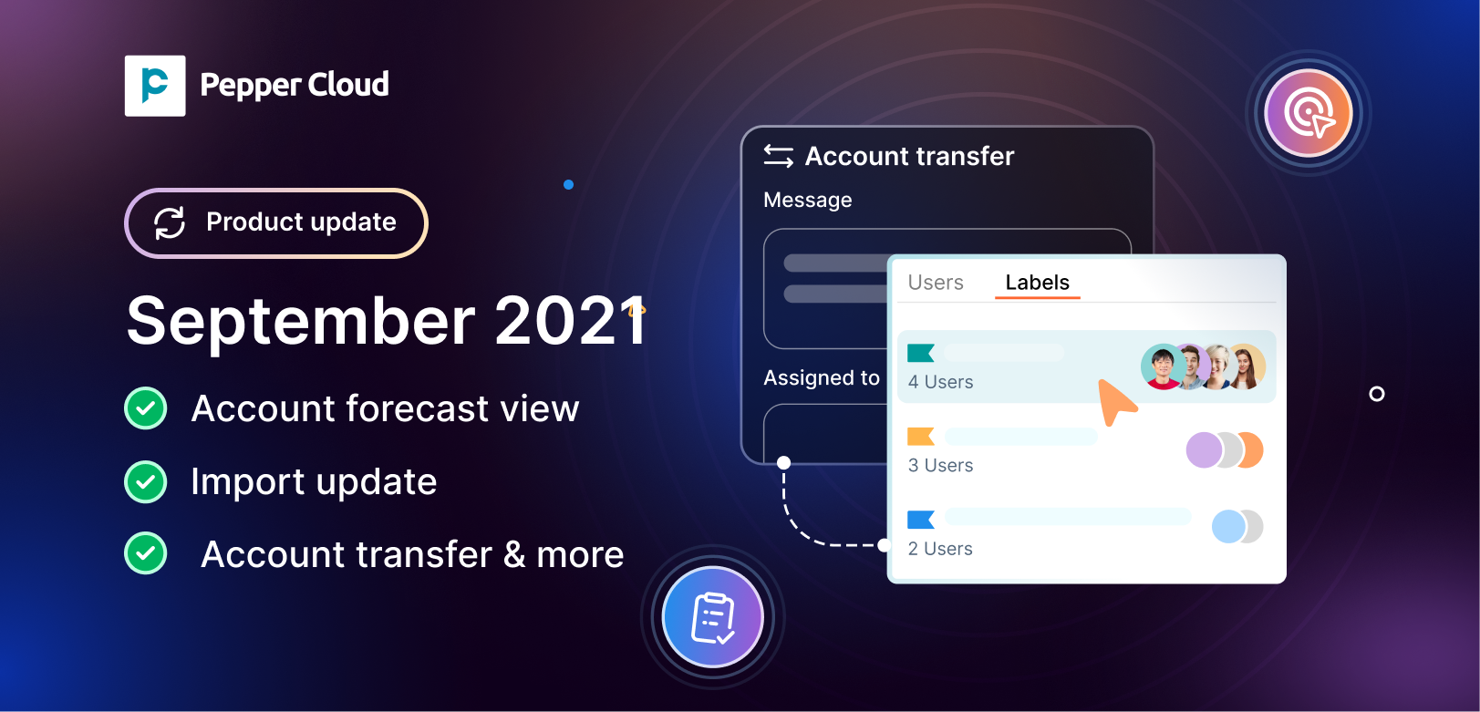 Experience effortless Account transfer and much more