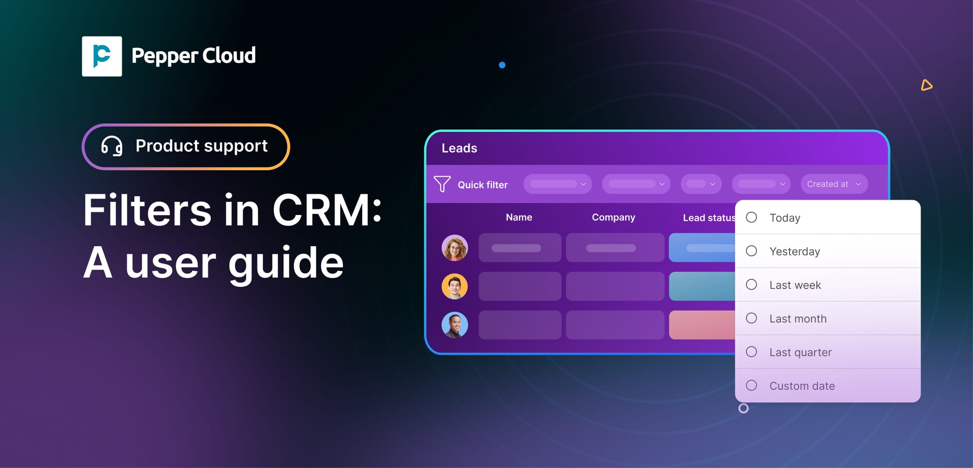 Filters in CRM: A user guide