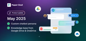 Custom chatbot persona and Google Drive and OneDrive integration within knowledge base