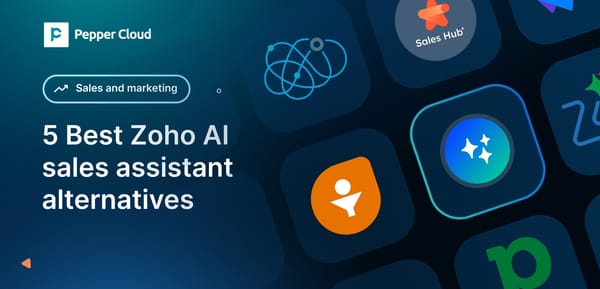 Zia alternative: 5 best AI sales assistant alternatives to Zoho in 2025