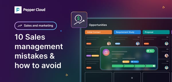 10 Sales management mistakes sales managers make (and how to avoid)